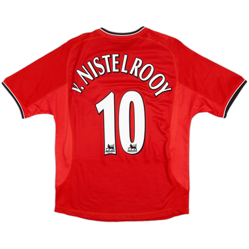 2000-02 Manchester United Home Shirt V.Nistelrooy #10 - 8/10 - (M)