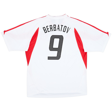 2003-05 Bayer Leverkusen Away Shirt Berbatov #9 - 6/10 - (XL)