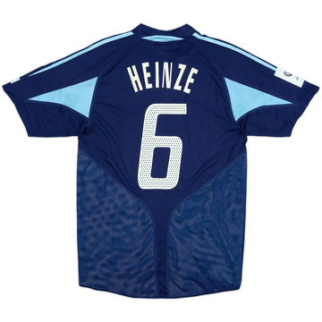 2004-05 Argentina Away Shirt Heinze #6 - 8/10 - (S)