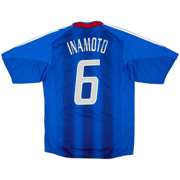 2004-06 Japan Player Issue Home Shirt Inamoto #6 - 5/10 - (M)