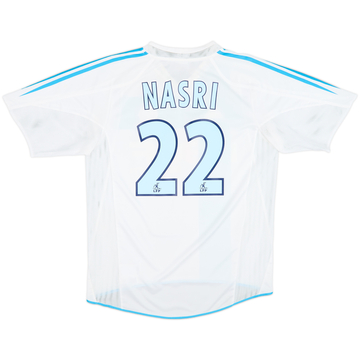 2004-05 Olympique Marseille Home Shirt Nasri #22 - 8/10 - (S)