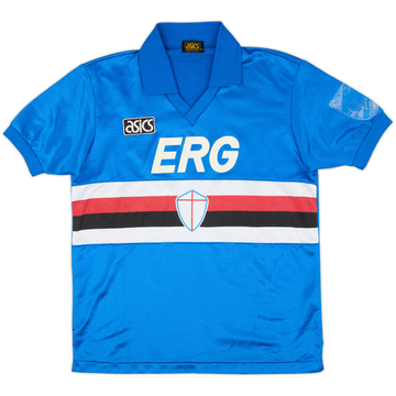 1991-92 Sampdoria Home Shirt - 5/10 - (XS)