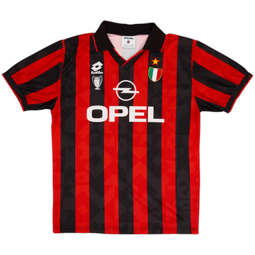 1994-95 AC Milan Home Shirt - 5/10 - (L)