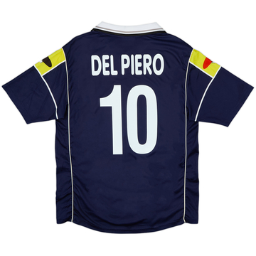 Camiseta de visitante Ciao Web de la Juventus 2000-01 Del Piero #10 - 8/10 - (M)