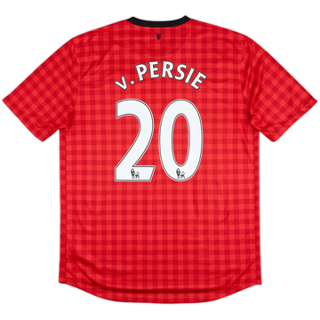 2012-13 Manchester United Home Shirt v.Persie #20 - 8/10 - (L)