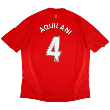 2008-10 Liverpool Home Shirt Aquilani #4 - 6/10 - (XL)