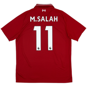 2018-19 Liverpool 'CL Winners' Home Shirt M.Salah #11 - 7/10 - (M)