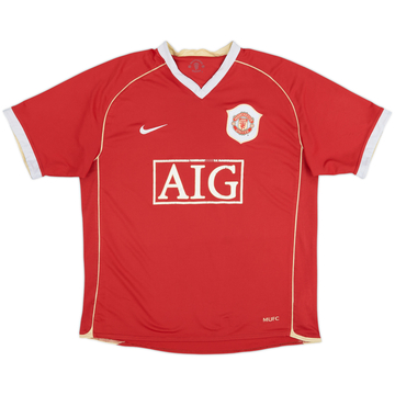 2006-07 Manchester United Home Shirt - 5/10 - (L)