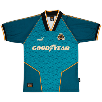 1996-97 Wolves Away Shirt - 8/10 - (M)
