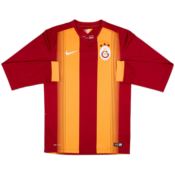 2014-15 Galatasaray Camiseta Local Manga Larga - 9/10 - (S)