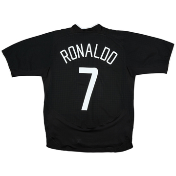 2003-05 Manchester United Away Shirt Ronaldo #7 - 6/10 - (L)