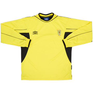 1999-00 Scotland GK Shirt - 8/10 - (Y)