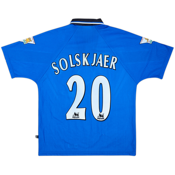 1996-98 Manchester United Third Shirt Solskjaer #20 - 6/10 - (M)