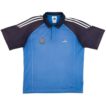 2001-02 adidas Template Polo Shirt (Newcastle) - 6/10 - (L)