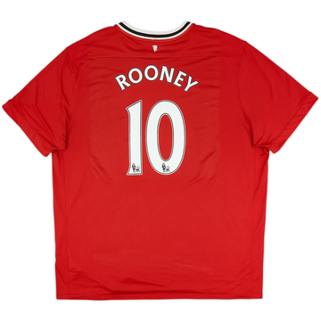 2011-12 Manchester United Home Shirt Rooney #10 - 6/10 - (3XL)