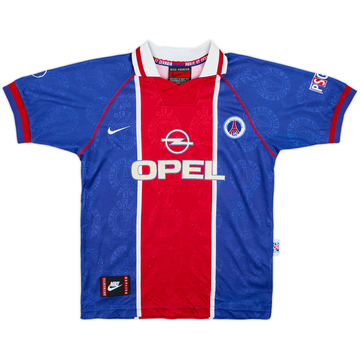 1996-97 Paris Saint-Germain Camiseta Local - 8/10 - (XL.Niños)