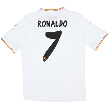 2013-14 Real Madrid Home Shirt Ronaldo #7 - 7/10 - (XL)