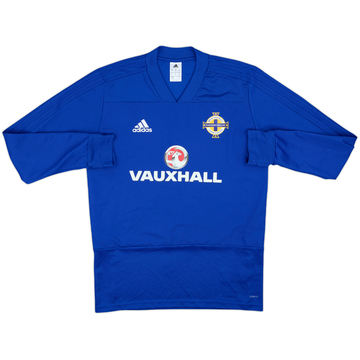2017-18 Northern Ireland adidas Drill Top - 9/10 - (M)