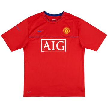2008-09 Manchester United Nike Training Shirt - 4/10 - (L)
