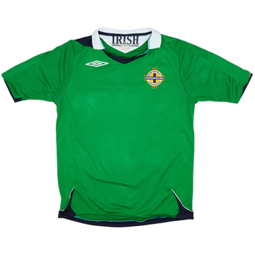 2006-08 Northern Ireland Home Shirt - 7/10 - (S)