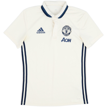 2016-17 Manchester United adidas Polo Shirt - 8/10 - (S)