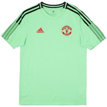 2020-21 Manchester United adidas Cotton Tee - 7/10 - (S)