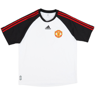 2021-22 Manchester United adidas Cotton Tee - 6/10 - (S)