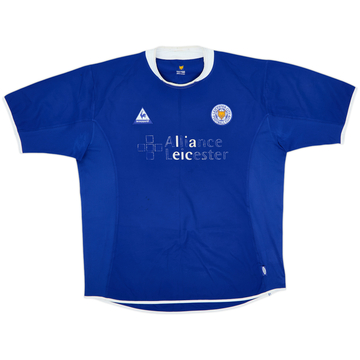 2003-04 Leicester Home Shirt - 4/10 - (XL)