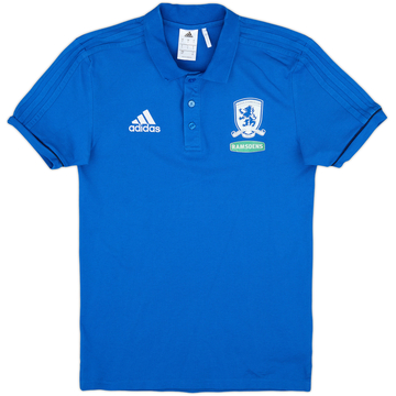 2017-18 Middlesbrough adidas Polo Shirt - 6/10 - (S)