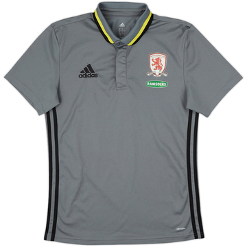 2015-16 Middlesbrough adidas Polo Shirt - 8/10 - (S)