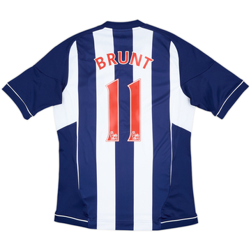 2012-13 West Brom Home Shirt Brunt #11 - 8/10 - (M)