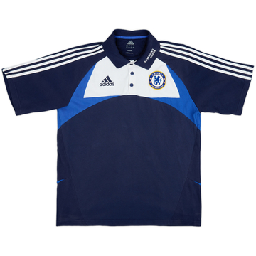 2007-08 Chelsea adidas Polo Shirt - 8/10 - (L)