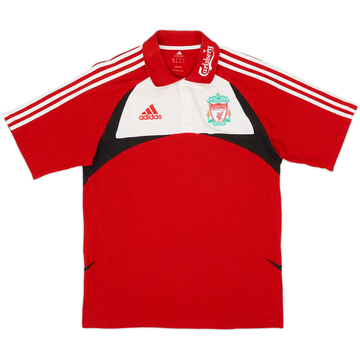 2007-08 Liverpool adidas Polo Shirt - 7/10 - (M)