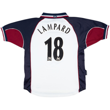 1999-01 West Ham Away Shirt Lampard #18 - 6/10 - (L)