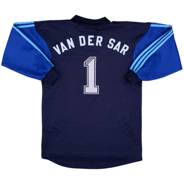 1996-98 adidas Oliver Kahn GK Template Shirt Van Der Sar #1 - 8/10 - (S)