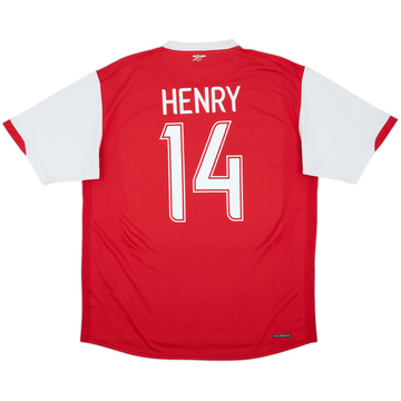 2006-08 Arsenal Home Shirt Henry #14 - 5/10 - (XL)