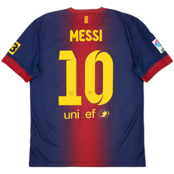 2012-13 Barcelona Home Shirt Messi #10 - 5/10 - (M)