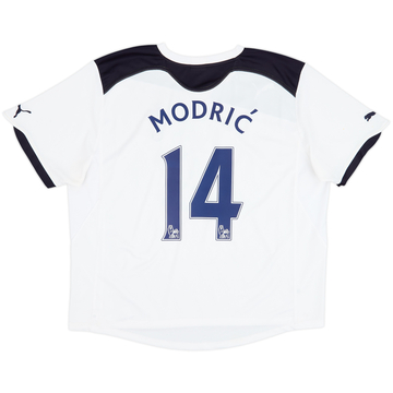 2010-11 Tottenham Home Shirt Modric #14 - 6/10 - (XL)