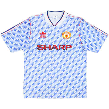 1990-92 Manchester United Away Shirt - 9/10 - (M)