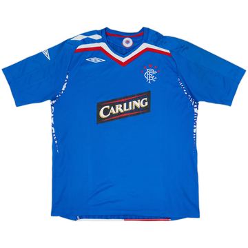 2007-08 Rangers Camiseta Local - 5/10 - (XL)