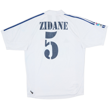 2001 Real Madrid Camiseta Local Zidane #5 - 3/10 - (M)
