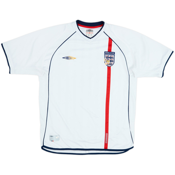 2001-03 England Home Shirt - 4/10 - (L)
