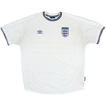 1999-01 England Home Shirt - 4/10 - (XXL)