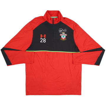 2016-17 Southampton Player Issue Under Armour 1/4 Zip Drill Top #28 - 5/10 - (XL)