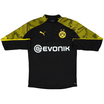 2019-20 Borussia Dortmund Puma 1/4 Zip Training Top - 7/10 - (M)