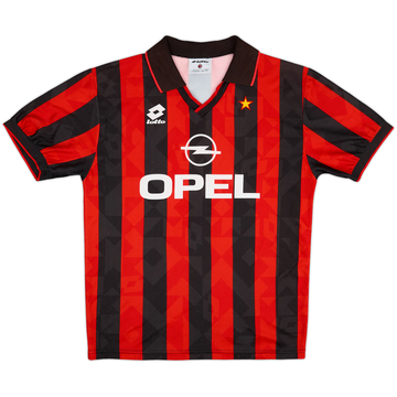 1995-96 AC Milan Home Shirt - 8/10 - (M)