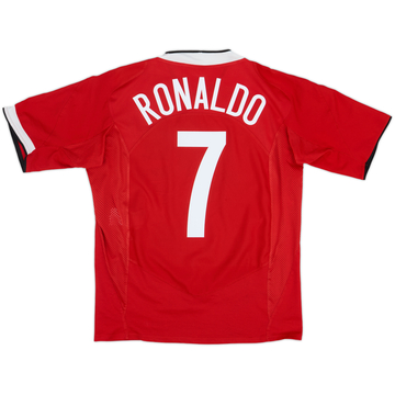 2004-06 Manchester United Home Shirt Ronaldo #7 - 6/10 - (M)