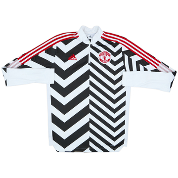 2020-21 Manchester United adidas 1/4 Zip Training Top - 6/10 - (M)