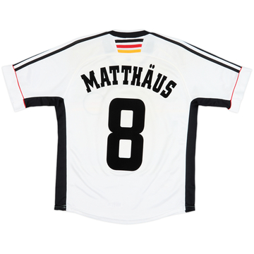 1998-00 Germany Home Shirt Matthaus #8 - 7/10 - (S)