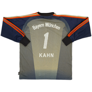 2003-04 Bayern Munich GK Shirt Kahn #1 - 5/10 - (XL.Boys)